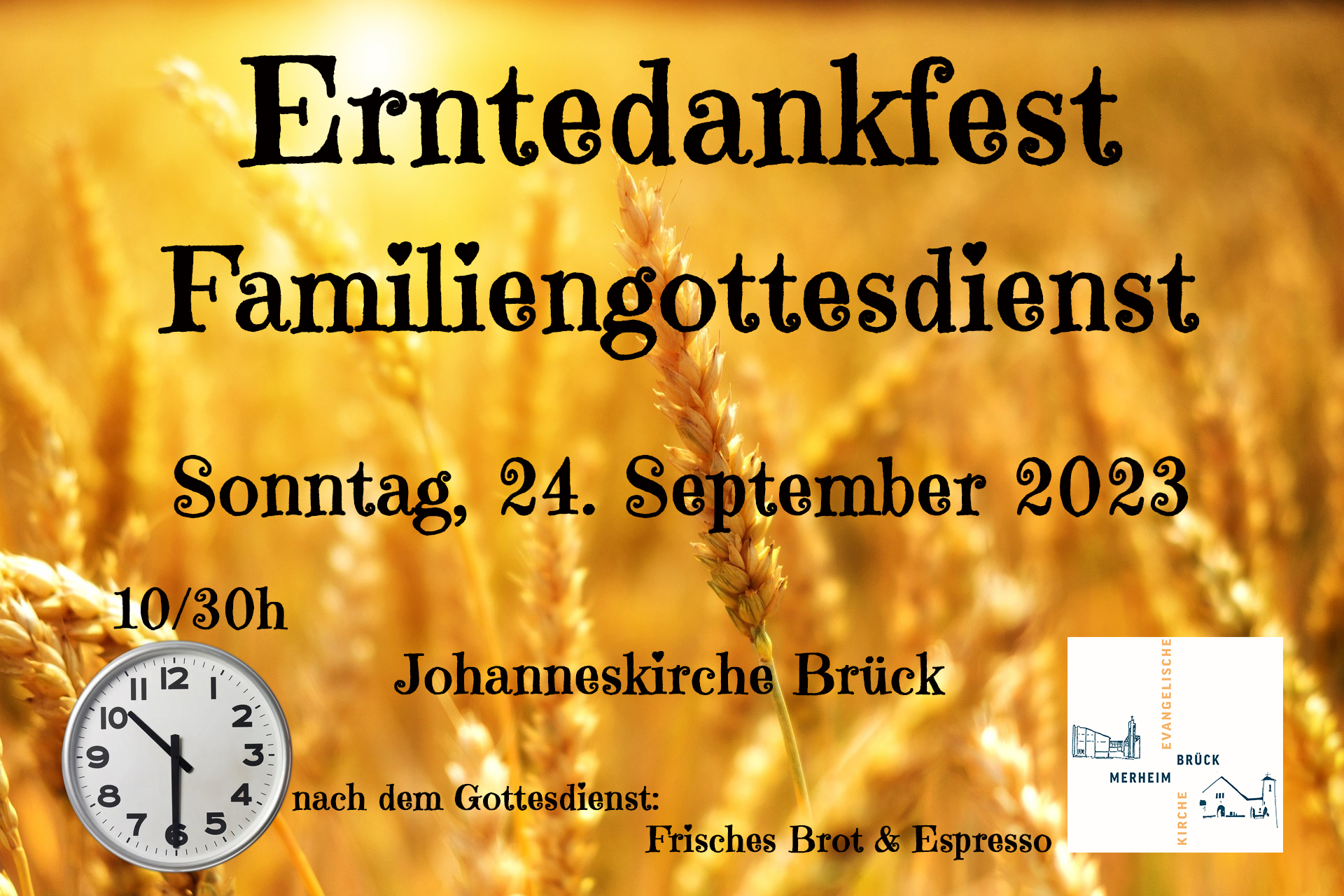 Read more about the article Einladung | Erntedankgottesdienst