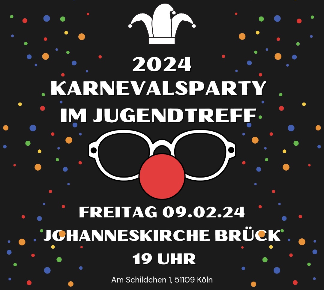 Du betrachtest gerade Einladung | Karneval im Jugendtreff | 9.2.2024