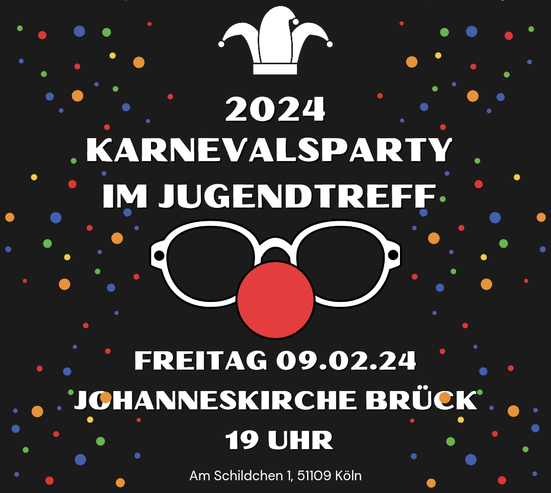 Read more about the article Einladung | Karneval im Jugendtreff | 9.2.2024