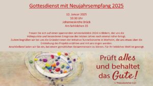 Mehr über den Artikel erfahren Einladung I Neujahrsempfang I 12.01.2025
