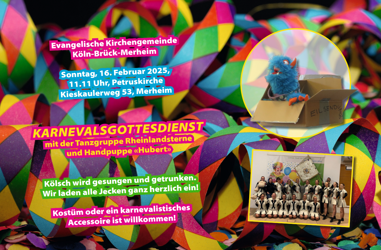 You are currently viewing Einladung | Karnevalsgottesdienst | 16.02.25