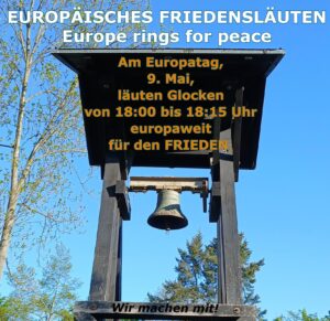 Mehr über den Artikel erfahren Ankündigung | Friedensläuten | 09.05.2025