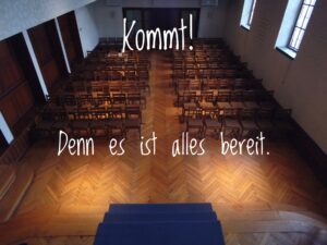 Mehr über den Artikel erfahren Einladung | Abendmahls-Gottesdienst | 24.05.25