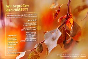 Mehr über den Artikel erfahren Einladung | Gemeindefest | 12.09.2026